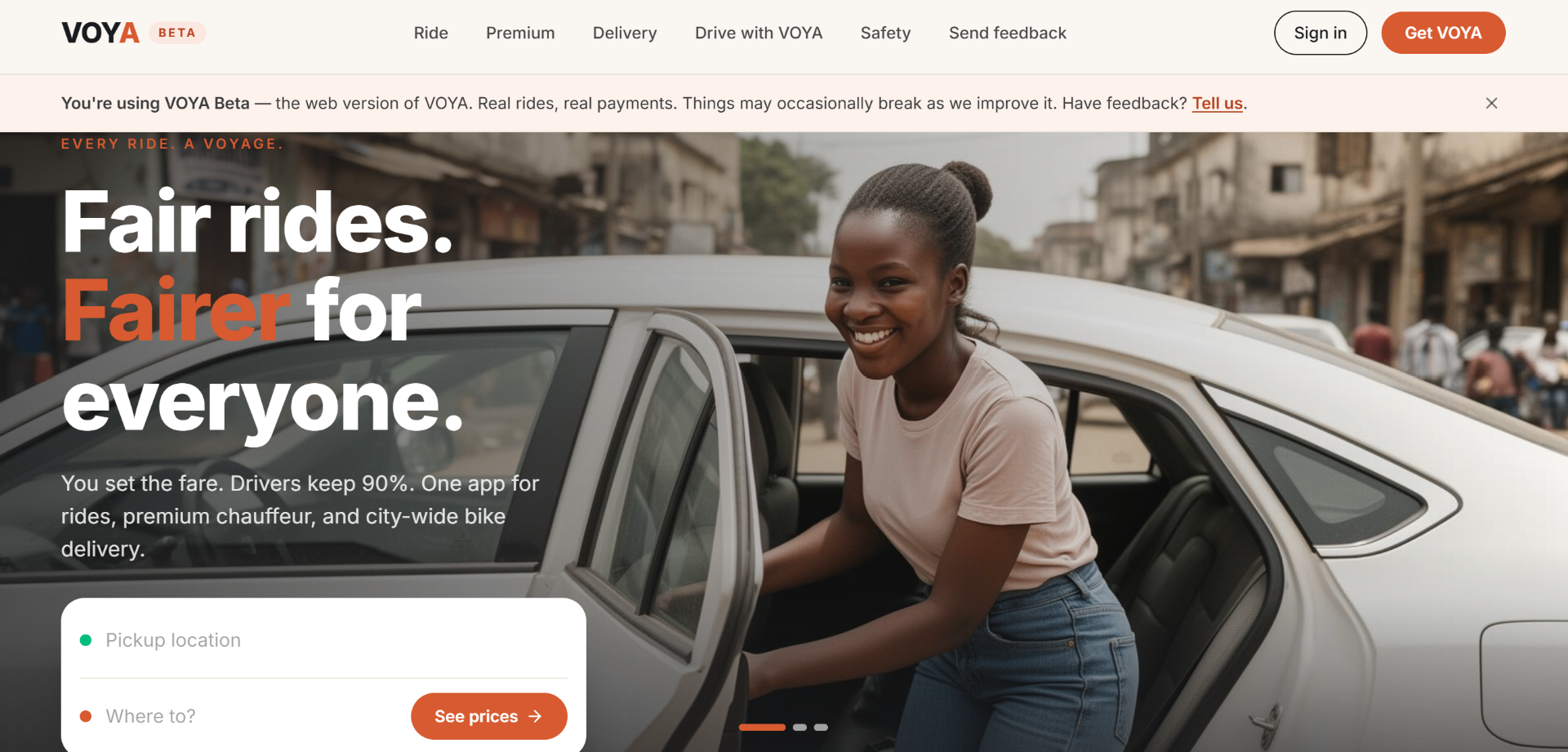 VOYA product preview